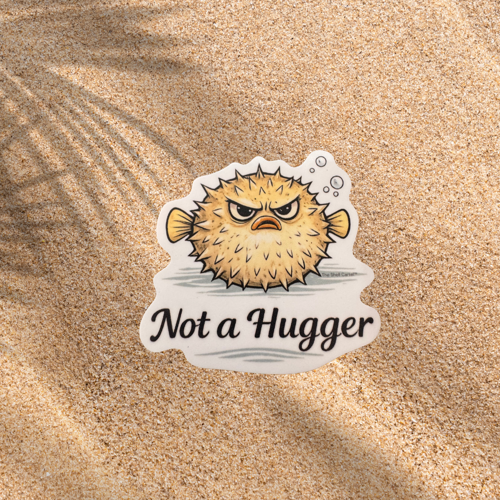 Not a Hugger 2.5" Die-Cut Vinyl Sticker