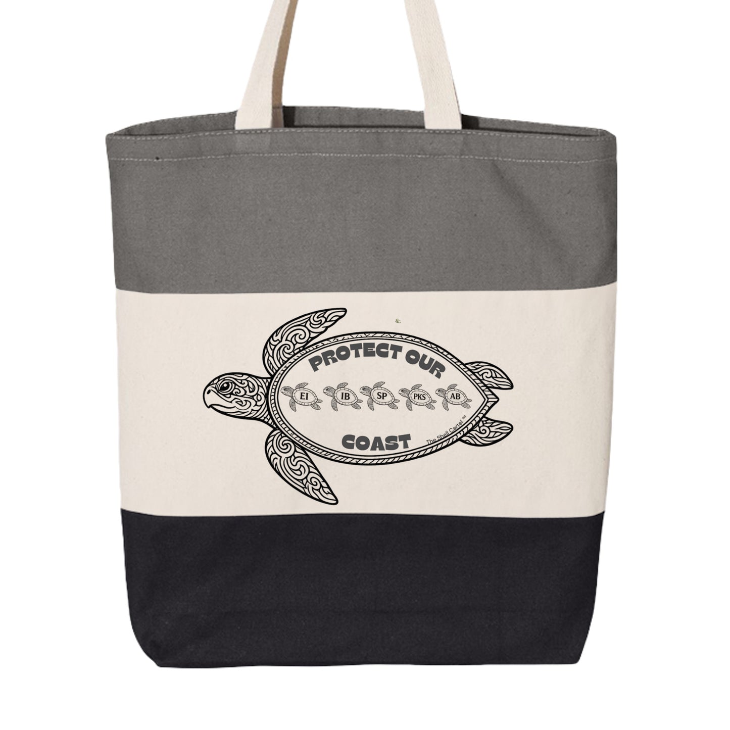 Black/ Natural/ Light Grey - Q125900 - FRONT