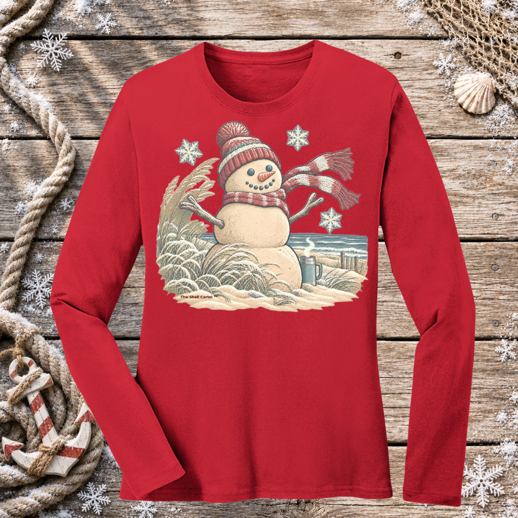 Snow Much Shore Long Sleeve Tee