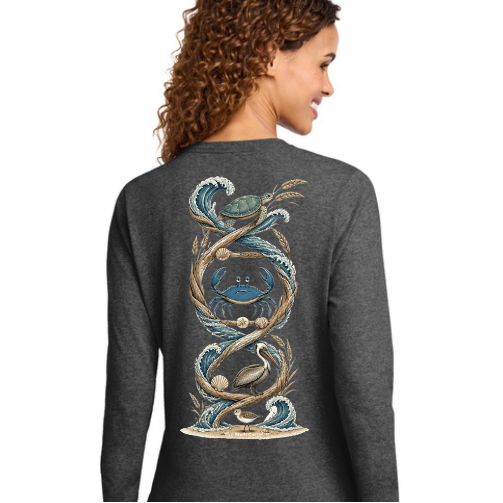 Coast is in MY DNA - Ladies Long Sleeve