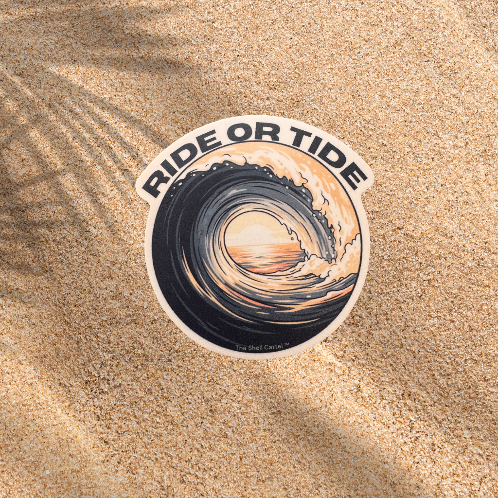 Ride or Tide 2.5" Die-Cut Vinyl Sticker