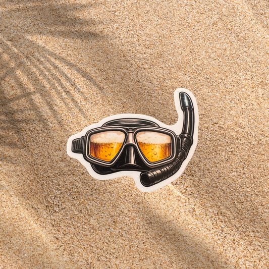 Beer Goggles 2.5" Die-Cut Vinyl Sticker