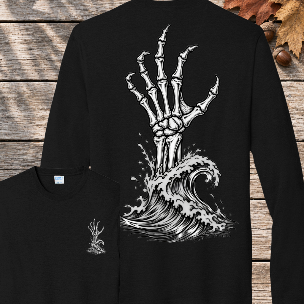 Dead Mans Tide Tri-Blend Long Sleeve Tee