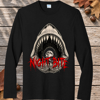 Night Bite Tri-Blend Tri-Blend Long Sleeve Tee