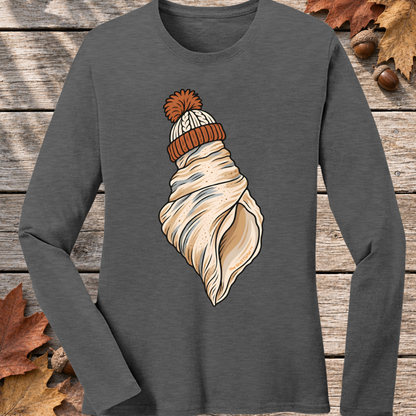Shell Yeah, It's Sweater Weather Long Sleeve Tee