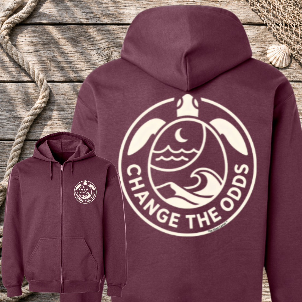 Change the Odds Softstyle Full-Zip Hooded Sweatshirt