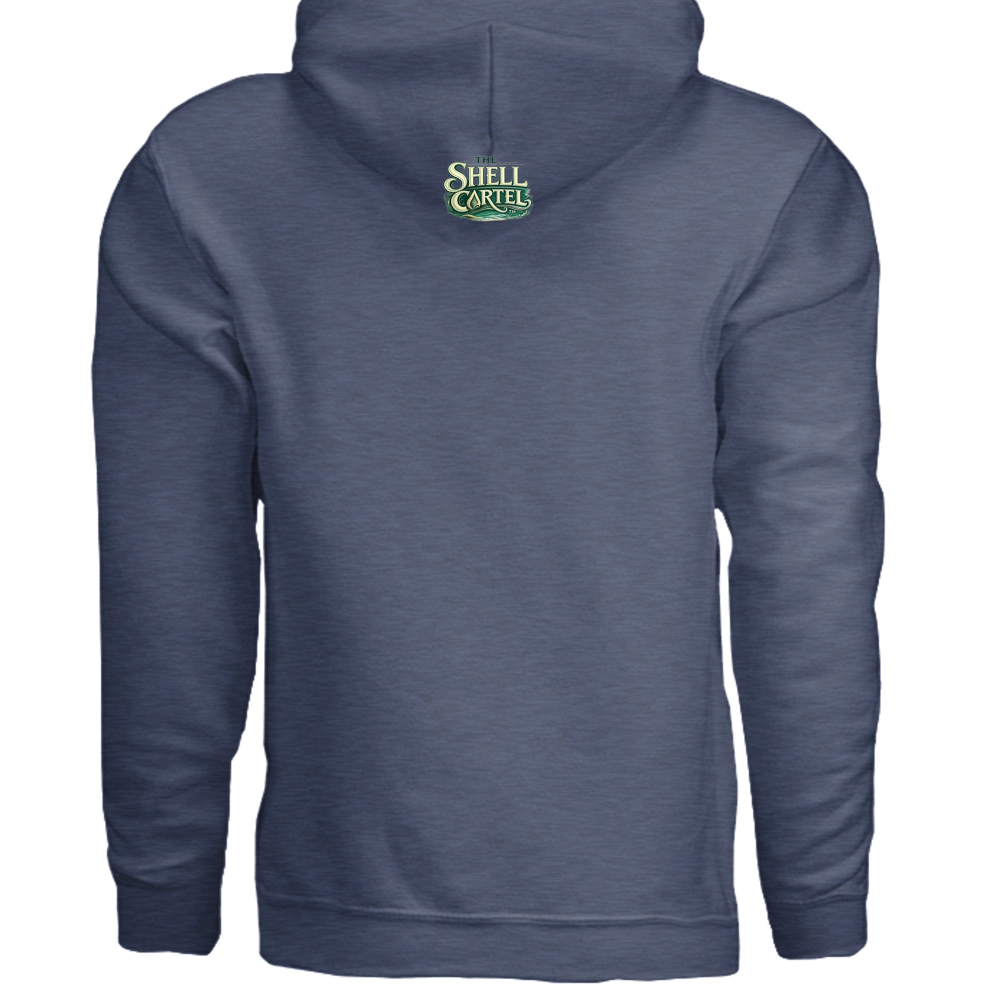 Heather Sport Dark Navy - G185 - BACK