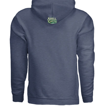 Heather Sport Dark Navy - G185 - BACK