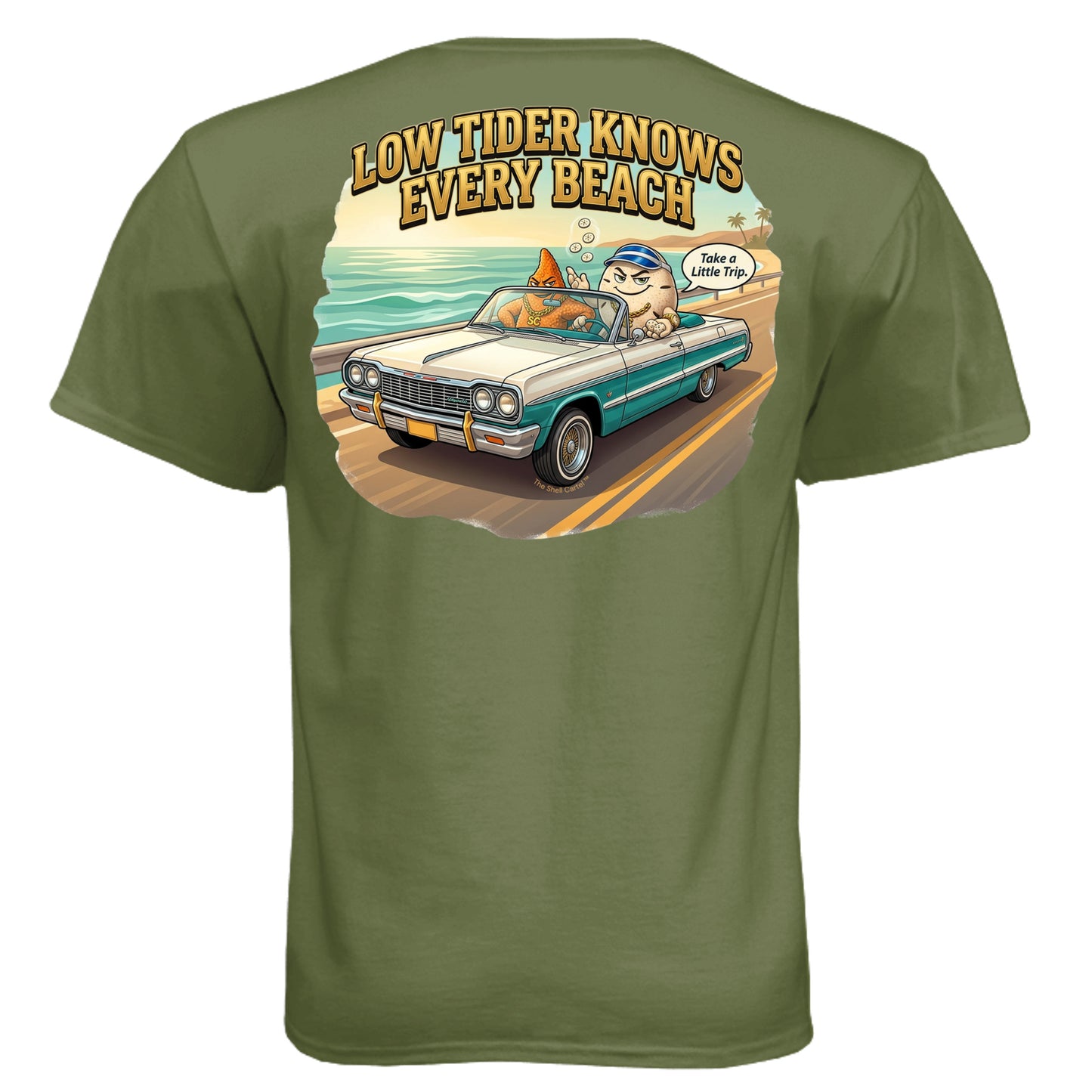 Military Green - N6210 - BACK