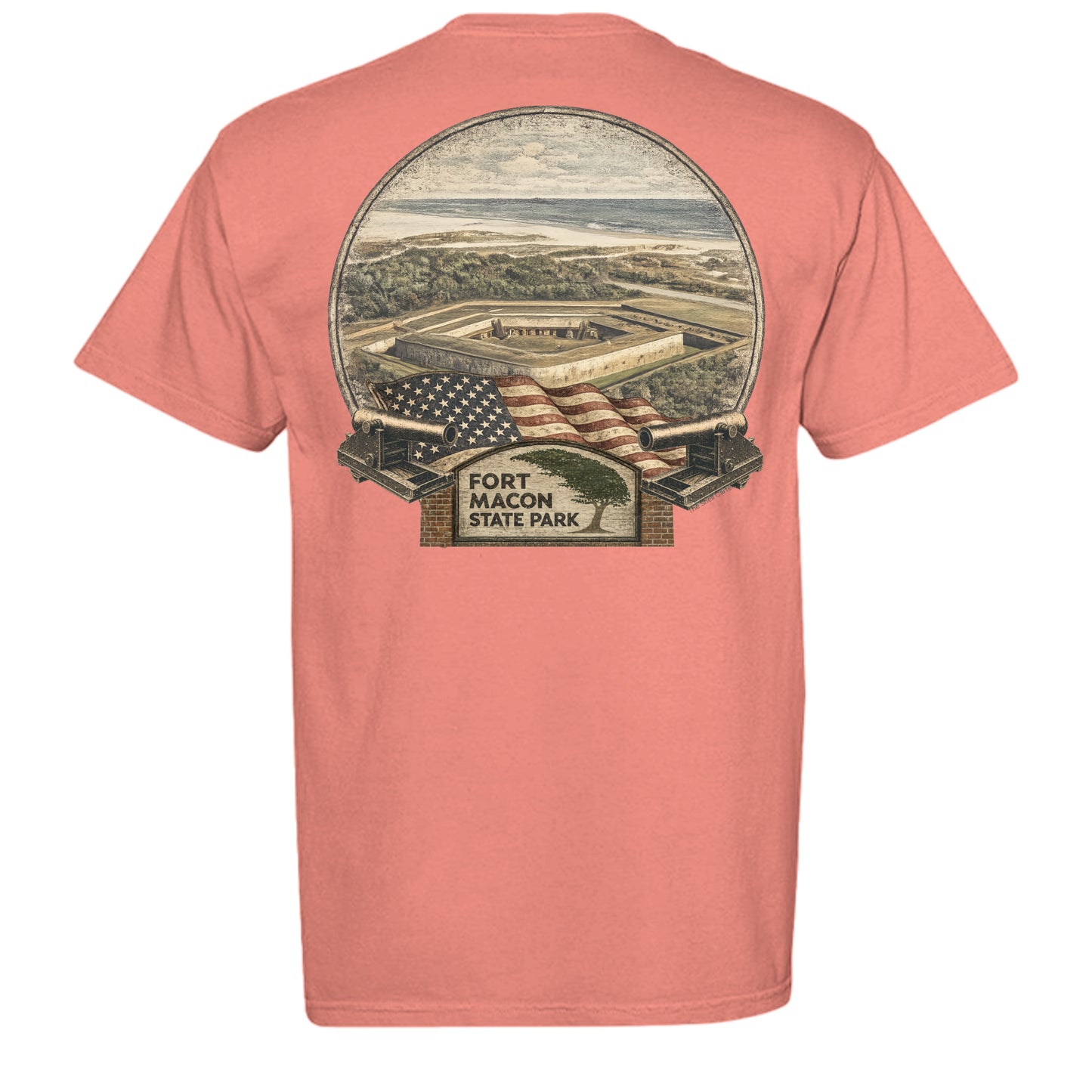 BRIGHT SALMON - C1717 - BACK