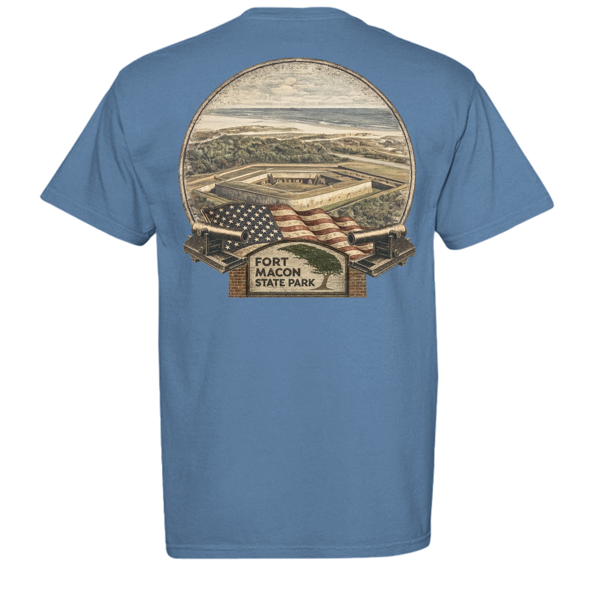 WASHED DENIM - C1717 - BACK