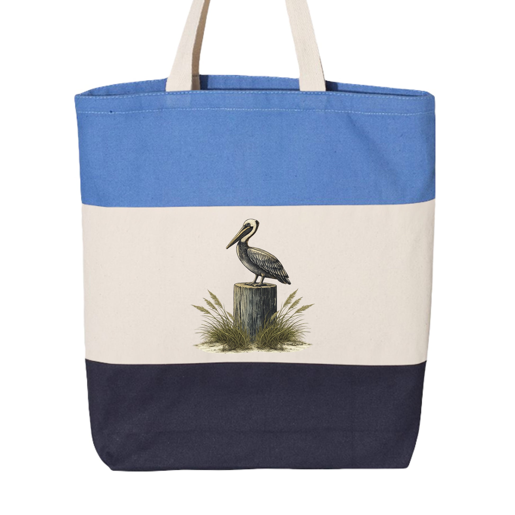 Navy/ Natural/ Carolina Blue - Q125900 - FRONT