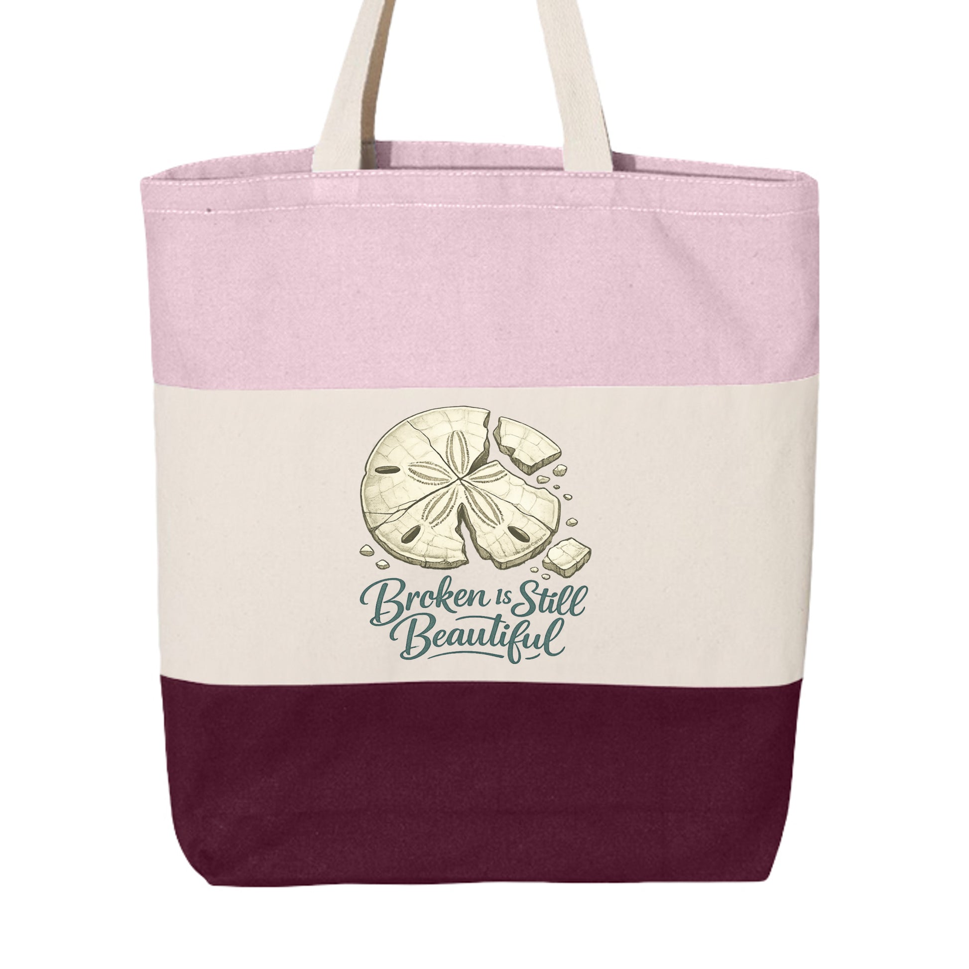 Maroon/ Natural/ Light Pink - Q125900 - FRONT