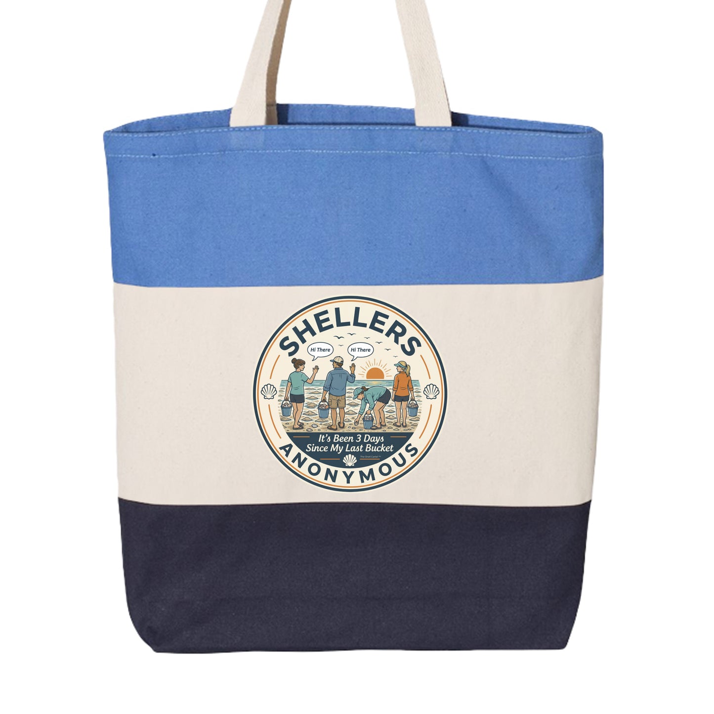 Navy/ Natural/ Carolina Blue - Q125900 - FRONT