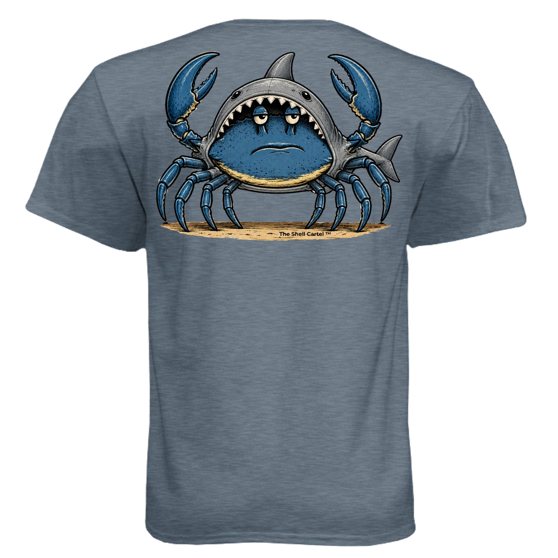 Heather Slate Blue - N6210 - BACK